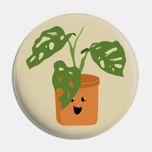 Cute Monstera Pin