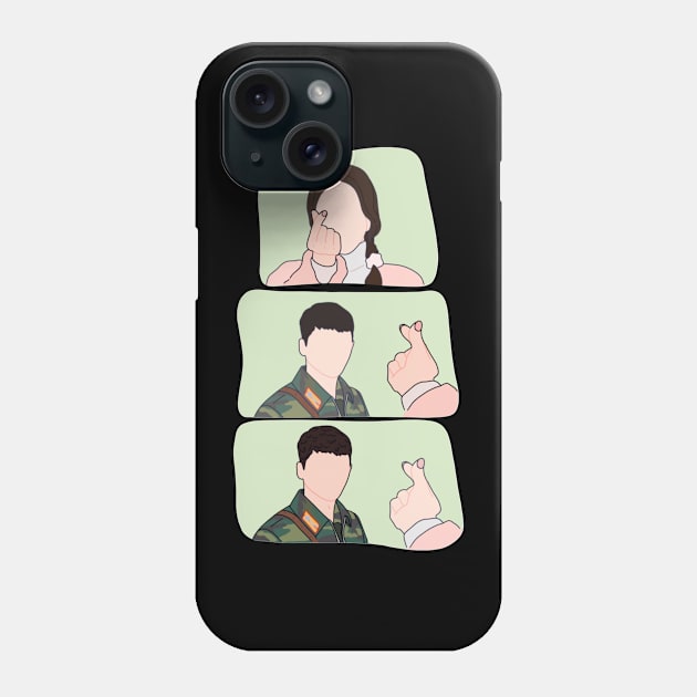 Crash landing on you Saranghae Phone Case by Bone Perez