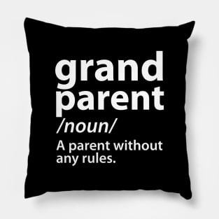 Grandpa Quote Grandparent Definition Pillow