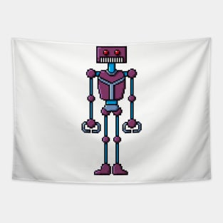 Pixel Robot 197 Tapestry