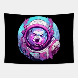 astronaut bear Tapestry