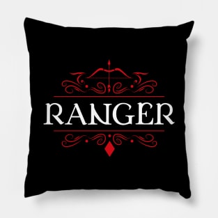 Ranger Game Night Uniform Tabletop RPG Character Classes Series Pillow