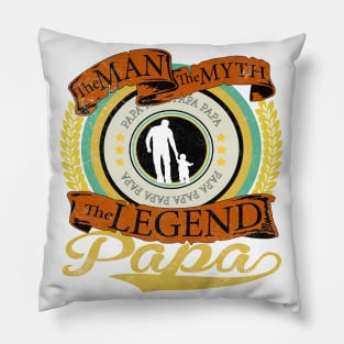 papa the best man Pillow