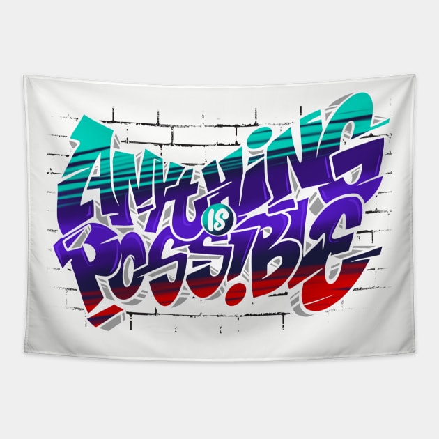 anything is possible Tapestry by spoilerinc