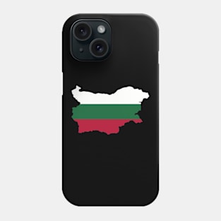 Bulgaria map flag Phone Case