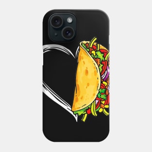 Heart Tacos Food Gifts Mexican Phone Case