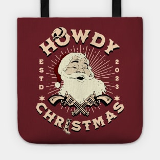 Howdy Christmas Tote