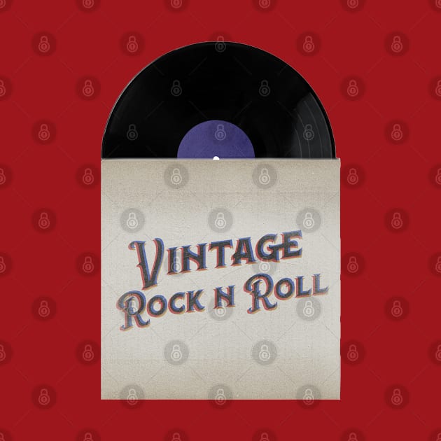 VINTAGE VINYL ROCK n ROLL by elSALMA