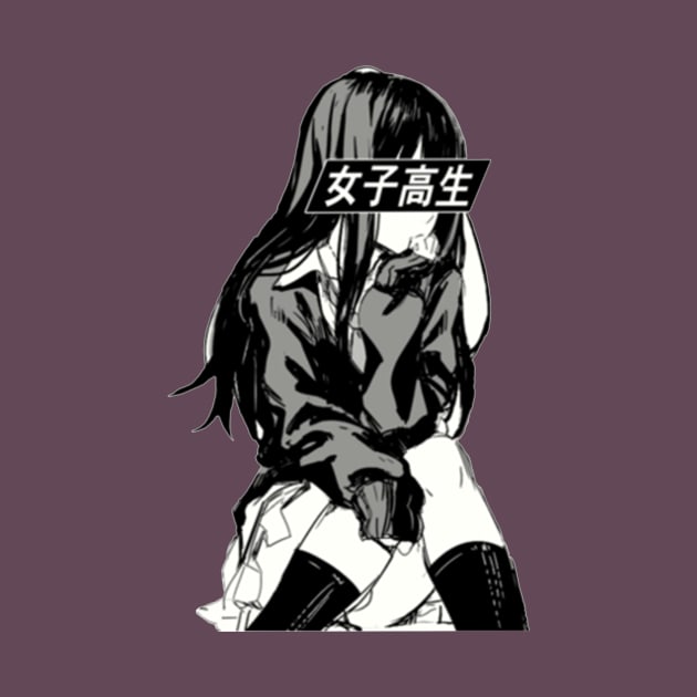 STARE - Sad Japanese Aesthetic by vieraprissilia