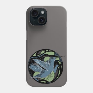 Mellow Cool Circle of The Hummingbird Phone Case