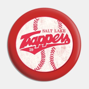 DEFUNCT - Salt Lake Trappers (small logo) Pin