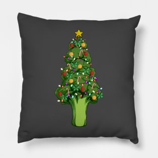 Broccoli Christmas Tree Pillow