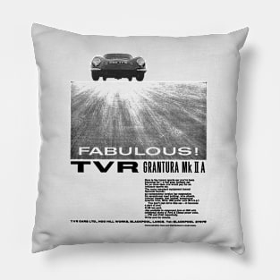 TVR GRANTURA - advert Pillow