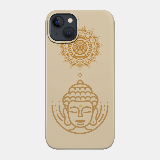 Buddha - Spiritual Symbolism - Mandala - Buddha - Phone Case