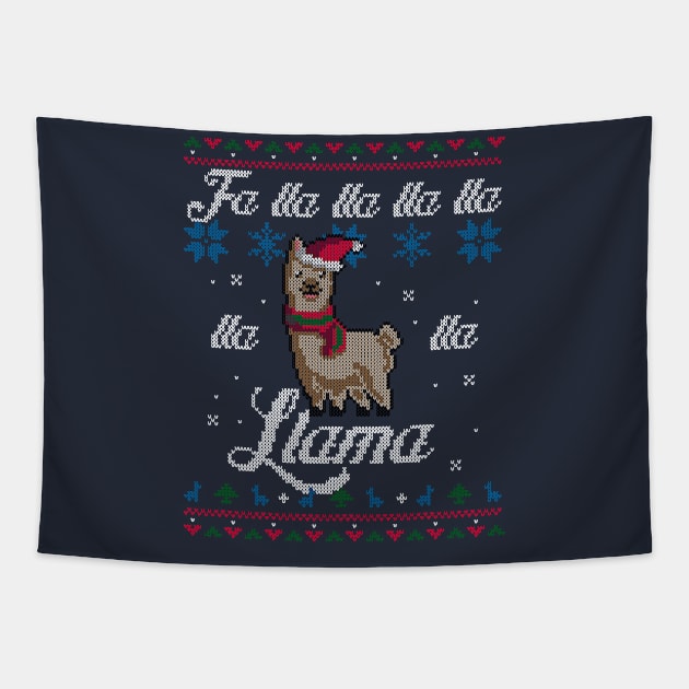 Merry Llamas Tapestry by ACraigL