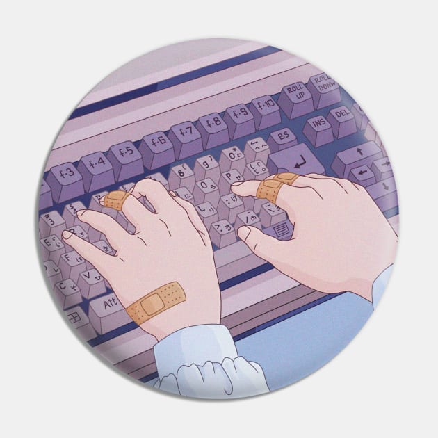 keyboard Pin by Galka