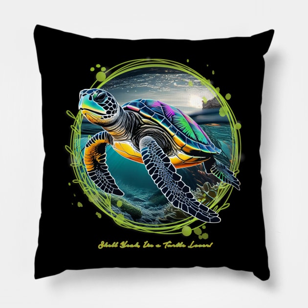 Turtle Lover Pillow by Dürer Design