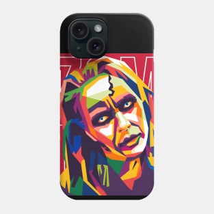 zombie halloween wpap Phone Case