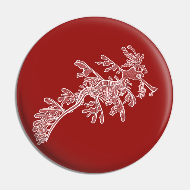 Leafy Seadragon detailed hand drawing Pin by Green Paladin