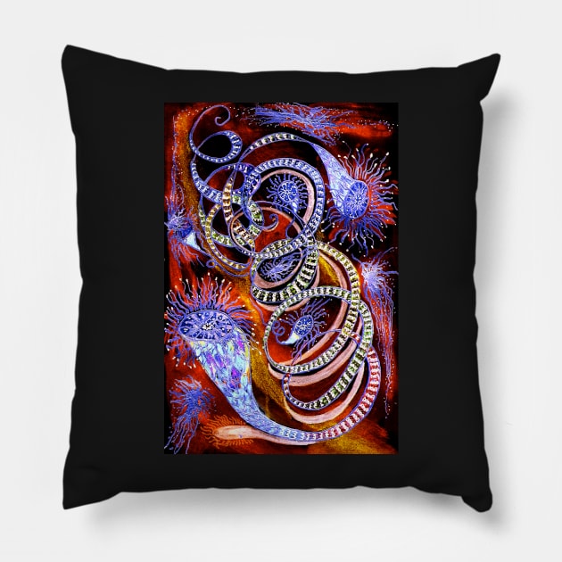 Plankton Species  X Series 1.3 Pillow by Koon