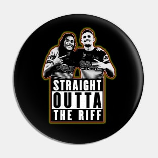 Penrith Panthers - Jarome Luai & Nathan Cleary - STRAIGHT OUTTA THE 'RIFF Pin