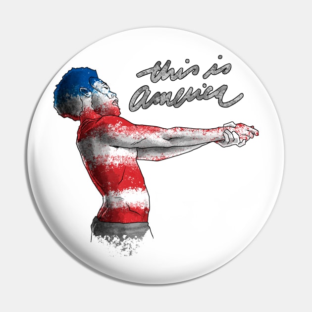 America Pin by Andriu