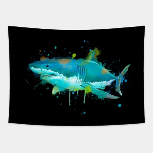 Great White Shark Tapestry