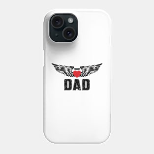 Dad Is An Angel In The Sky (Remember Lost Dads) v2 Phone Case