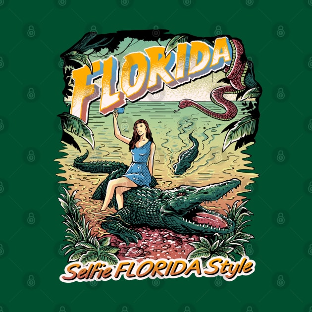 Selfie Florida Style Novelty Design by ThemedSupreme