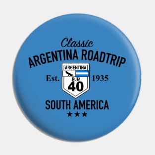 Route 40 Argentina Roadtrip Pin