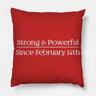 February 14th Pillow