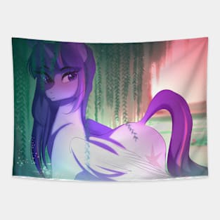 Twilight in da water Tapestry