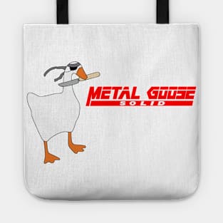 Metal Goose Solid Tote