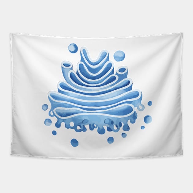 Golgi Apparatus Tapestry by labstud