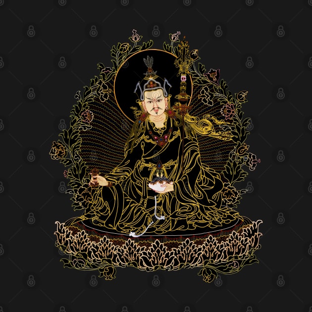 Guru Padmasambhava by walltowall