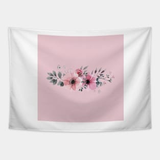 Pink Flower Tapestry