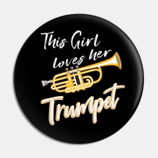 Trumpet Musical Instrument Pin