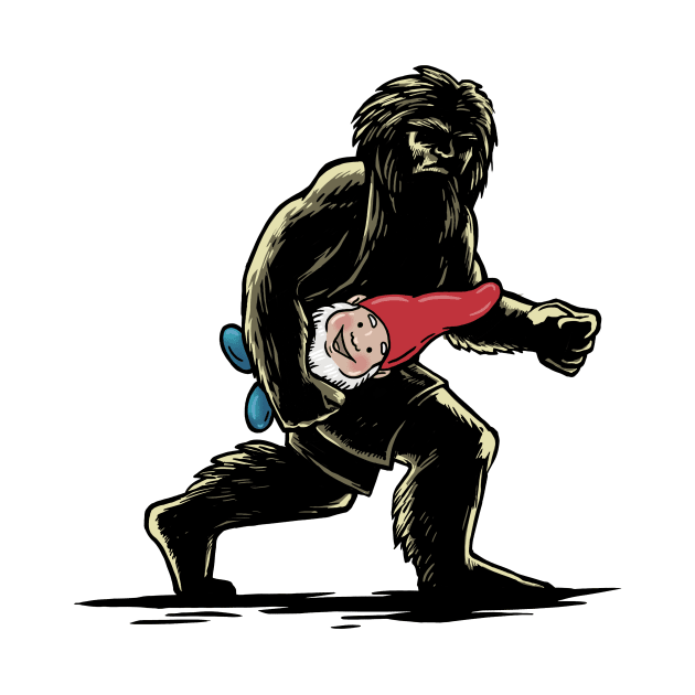 Bigfoot - You Don't Gnome Me! by CreativeFit