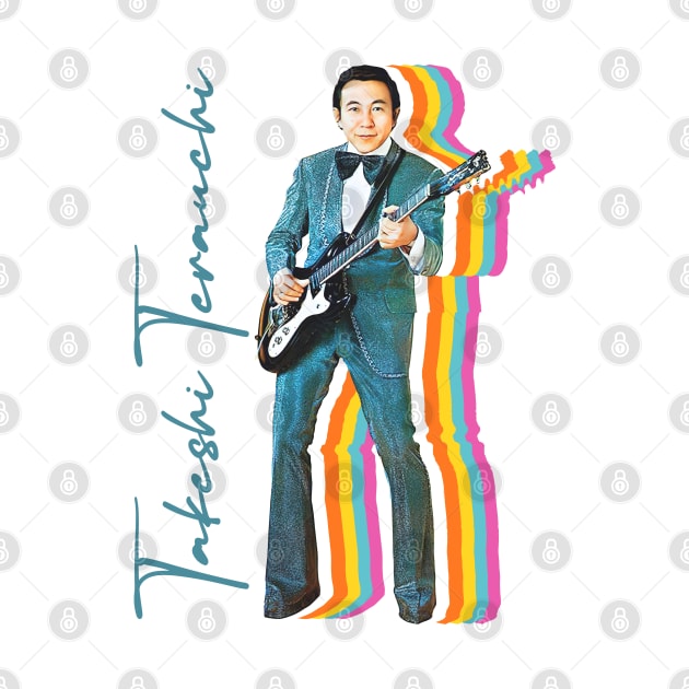 Takeshi Terauchi 寺内タケシ \//\ Retro Fan Art Design by DankFutura