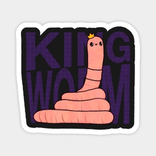 King Worm Magnet