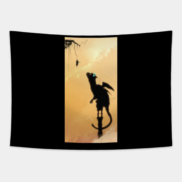 Trico The Last Guardian - Plunge Tapestry by Zyden