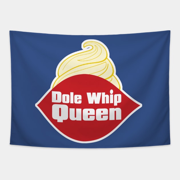 Dole Whip Queen Tapestry by PopCultureShirts