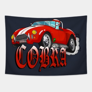 Cobra Racing Tapestry