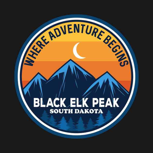 Black Elk Peak South Dakota Where Adventure Begins by SouthDakotaGifts