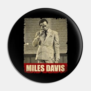 Miles Davis - RETRO STYLE Pin