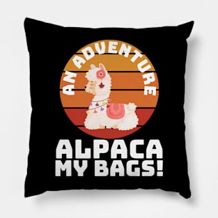An Adventure Alpaca My Bag Pillow