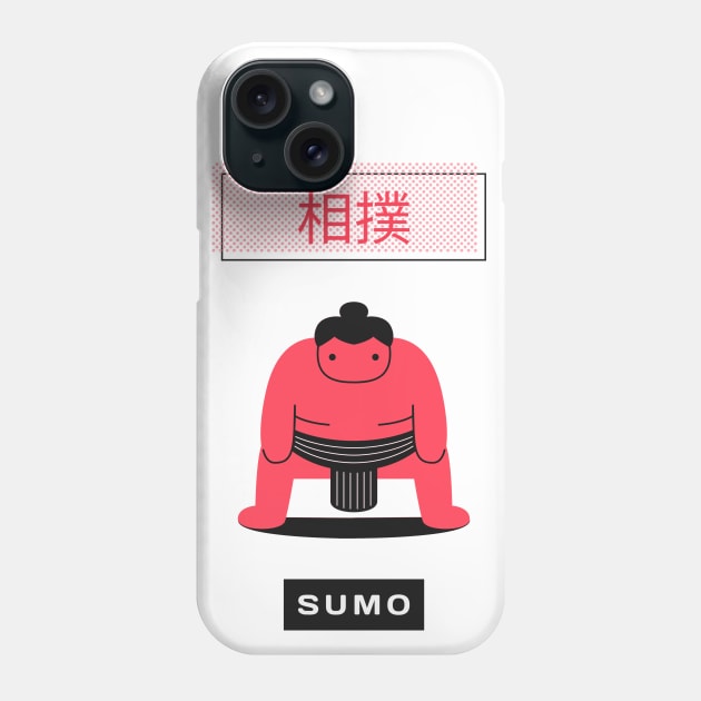 Love For Your Japanese Culture By Sporting A Sumo Design Phone Case by ForEngineer