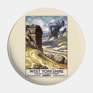 West Yorkshire Giant Pin