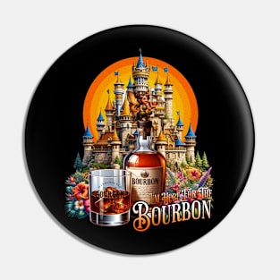 I'm Here for the Bourbon - Fantasyland Magical Kingdom Drinking Fairy Pin