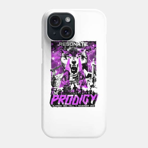 Wolf prody Phone Case by Triple Topper